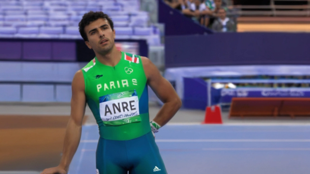 Paulo André fica em último lugar nos 100m livre nas Olimpíadas de Paris 2024