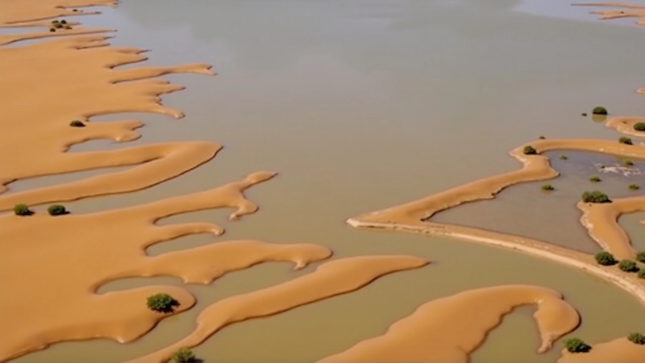 Chuvas Torrenciais Transformam Deserto do Saara em Umidade e Beleza Natural