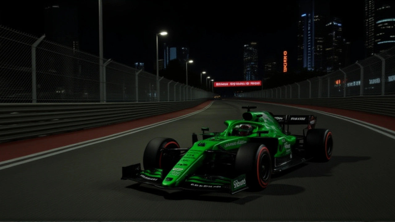 GP de Singapura 2025: Corrida noturna ao vivo grátis no YouTube